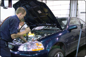 Detailing the car