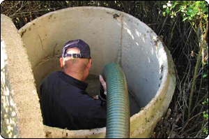 Septic tank repairman