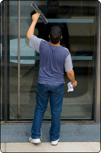 window cleaning software
