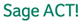 Sage Act! CRM contact management software