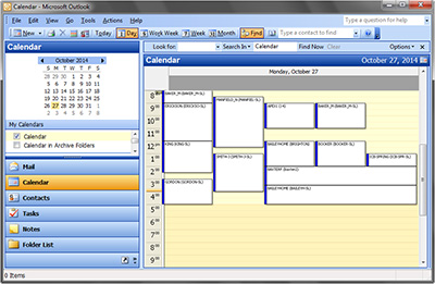 Microsoft Outlook service business software