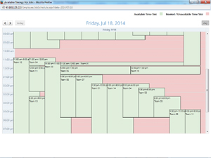 Customer Portal Available Times