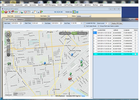 GPS capabilities of SM-Mobile mobile app